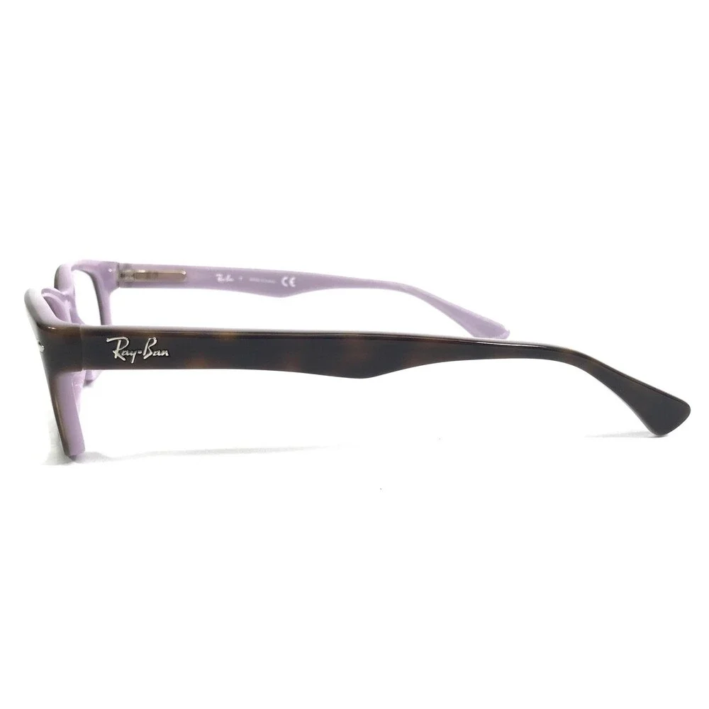 Ray-Ban Eyeglasses Frames RB5150 5240 Brown Purple Rectangle Full Rim 50-19-135